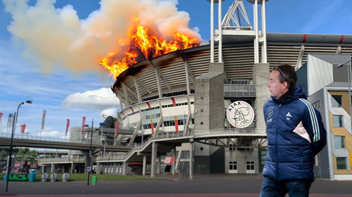Teruggezet naar Tweede Divisie, ArenA ontploft, Cruijff ontmaskerd als seriemoordenaar: rustige dag voor Ajax
