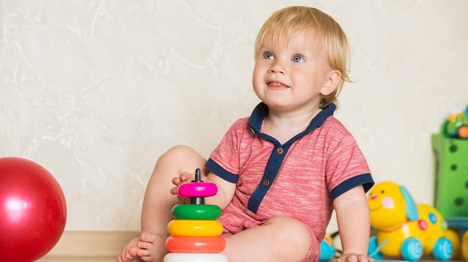 Jip (1) wil later als hij groot is gevaccineerd worden