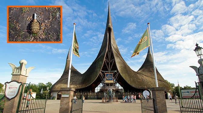 De Efteling laat kinderen dit paasweekend naar handgranaten zoeken