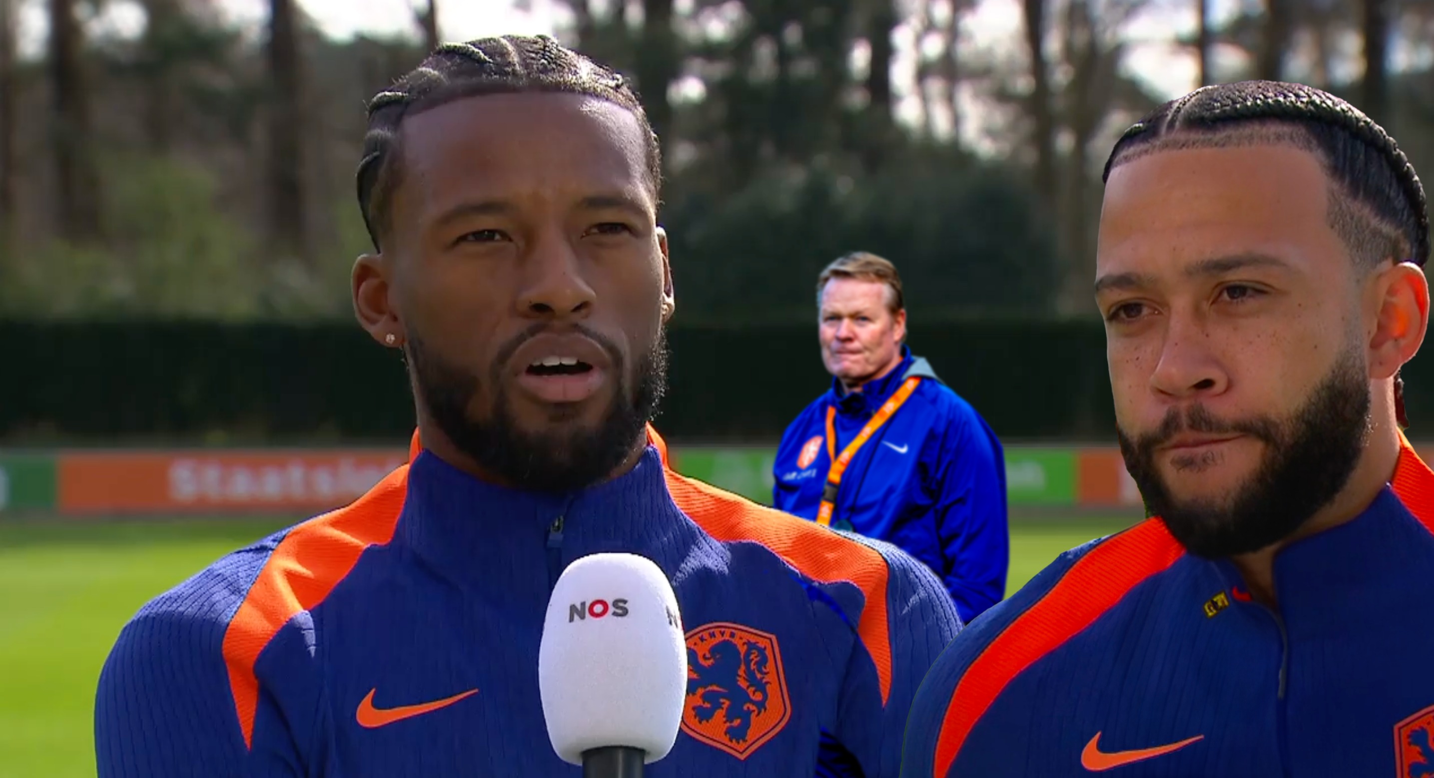 Koeman laat selectie vandaag trainen op geen debiele shit zeggen in de media