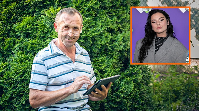Internationale Vrouwendag: Henk (65) steunt Famke Louise via Fancentro