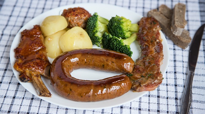 In Oost-Nederland is een kwart van elke maaltijd vegetarisch
