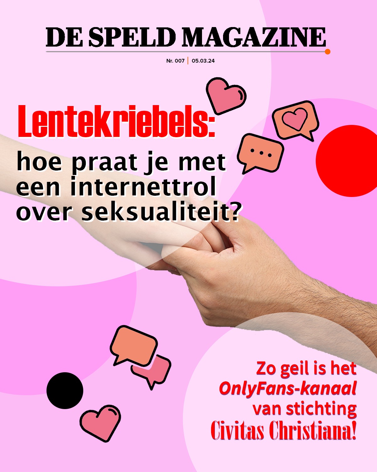 De Speld Magazine - Lentekriebels: hoe praat je met een internettrol over seksualiteit?