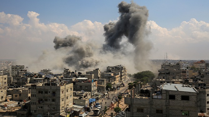 Israël stelt voor te stoppen met noodhulp Gaza tot er minder wanhopige Palestijnen zijn