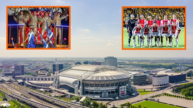 De Toppers stellen voor tegen Ajax te voetballen om te bepalen wie de ArenA krijgt