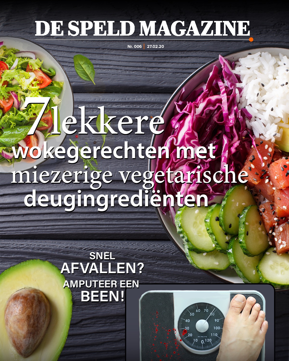 De Speld Magazine: 7 lekkere wokegerechten met miezerige vegetarische deugingrediënten