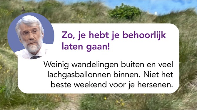 Nieuw voor iPhone: een wekelijks hersenrapport van Erik Scherder