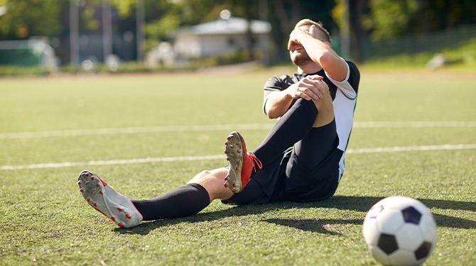 Amateur die niet meer kan voetballen door blessure kon dat daarvoor ook al niet