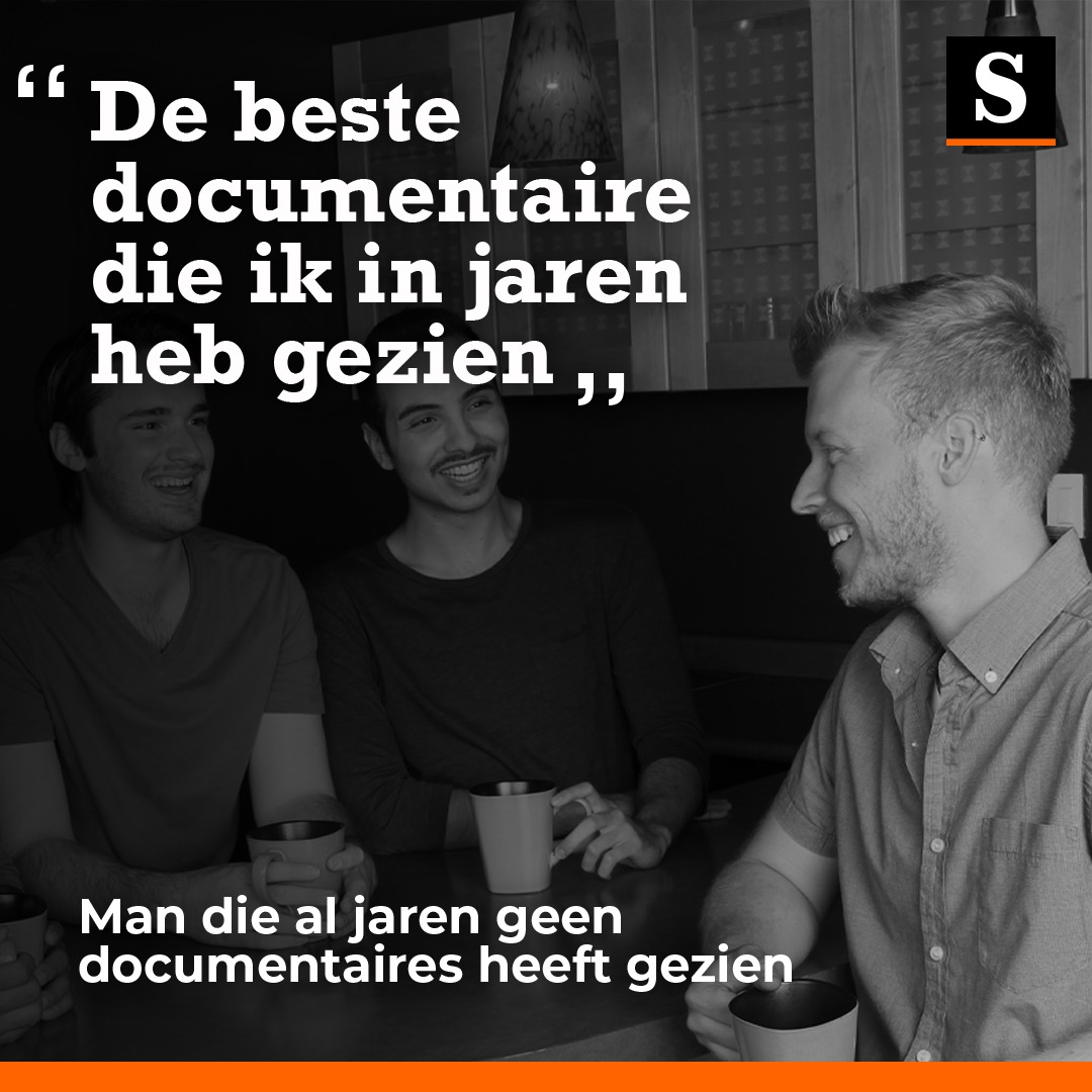 Quote: Man die al jaren geen documentaires heeft gezien