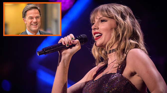 Ook Taylor Swift steunt nu Ruttes kandidatuur als NAVO-topman