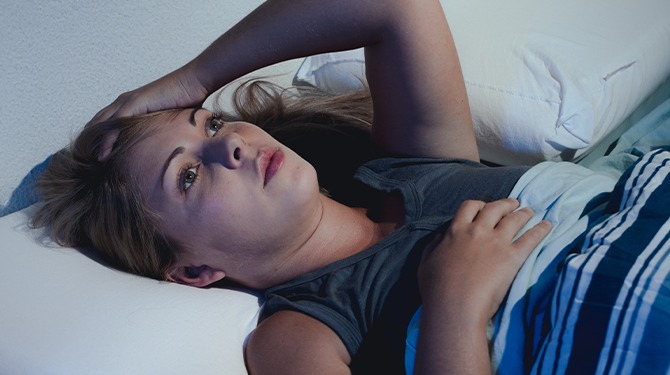 Bo gebruikte ‘s avonds per ongeluk dagcrème en lag de hele nacht wakker