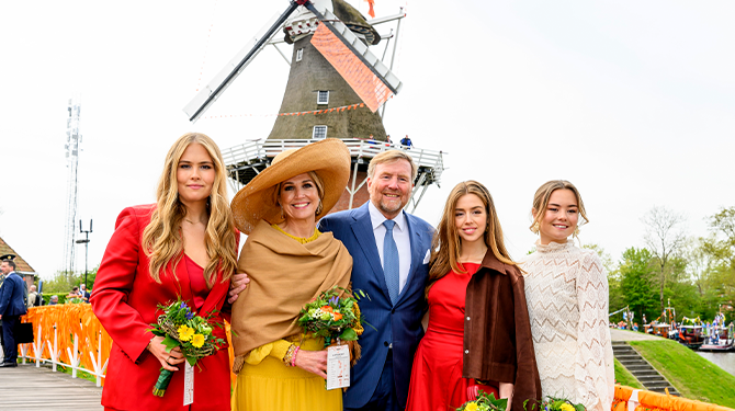 Waardering koningshuis voor Dokkum iets gedaald