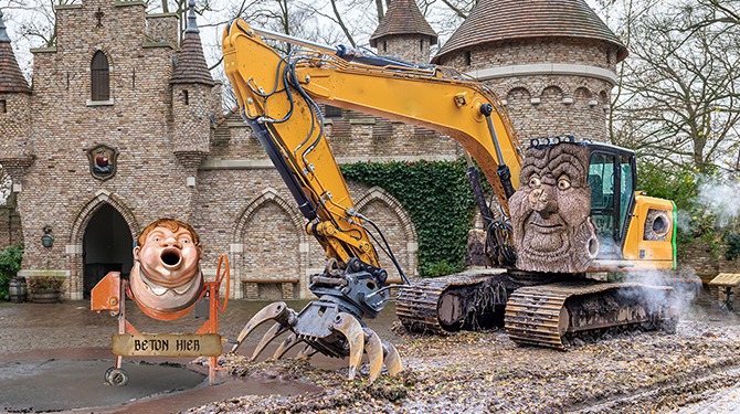 Efteling tijdelijk omgetoverd tot Sprookjesput