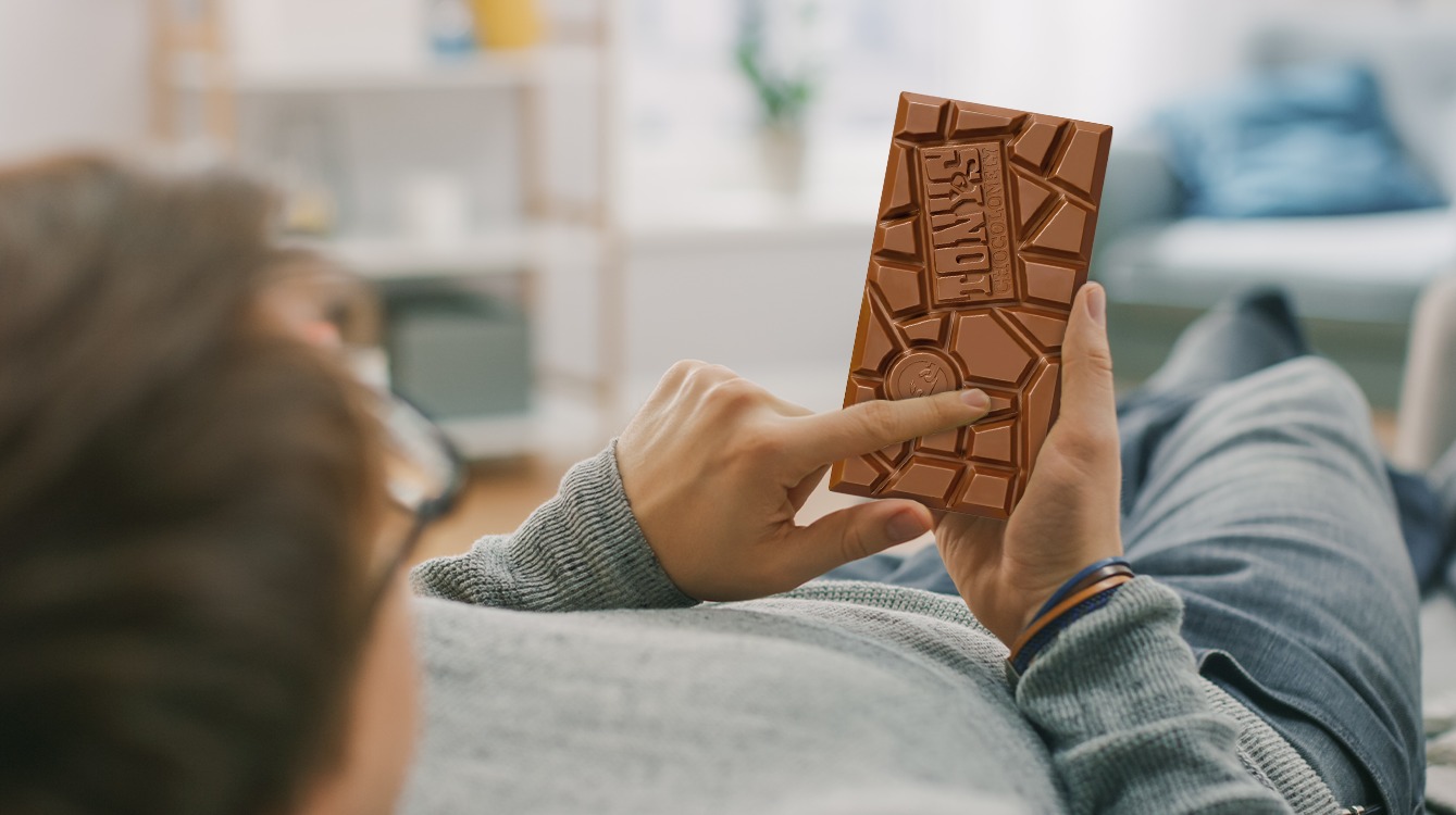 Bart schrikt van zijn chocoladetijd van vorige week