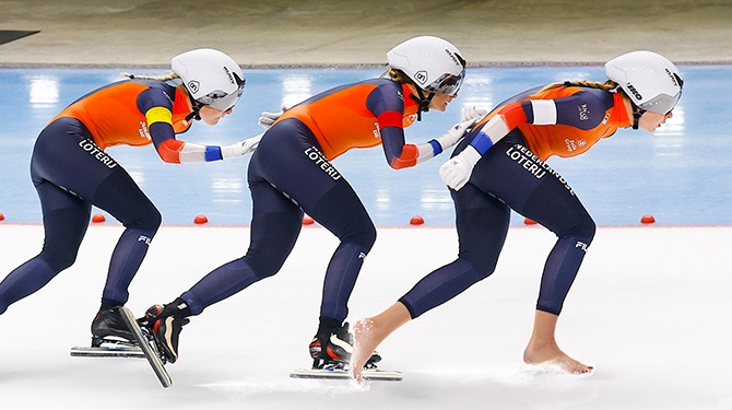 Nieuw drama op EK Afstanden: Joy Beune vergeet schaatsen om te doen