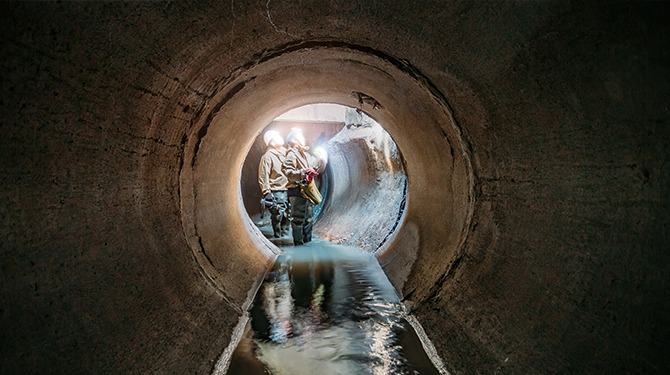 We hebben rioolwateronderzoek gedaan en het was vooral ontzettend goor