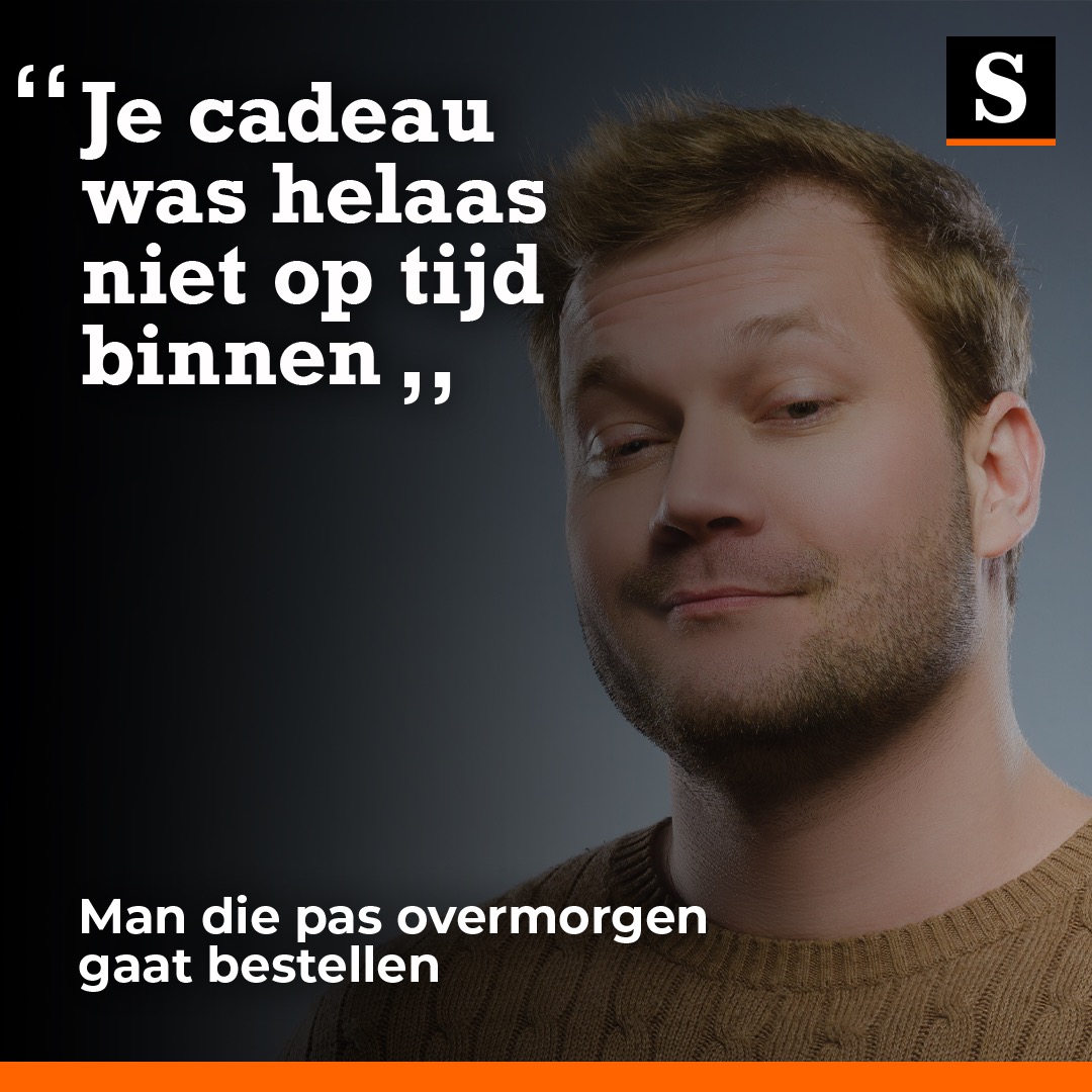 Quote: man die pas overmorgen gaat bestellen