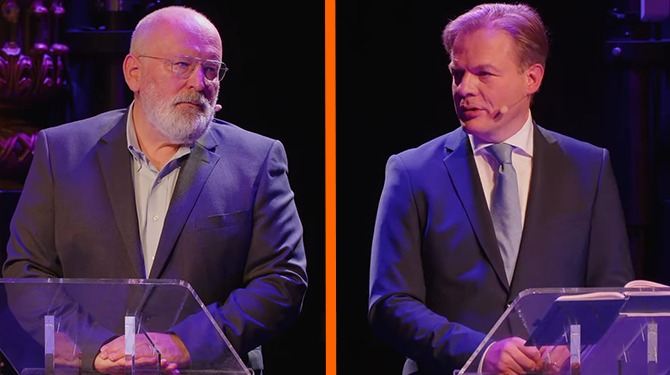 Omtzigt en Timmermans zeggen verkiezingen af: 'Te veel partijen doen mee'
