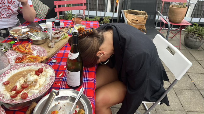 Anne-Fleur gestikt in Gooise R