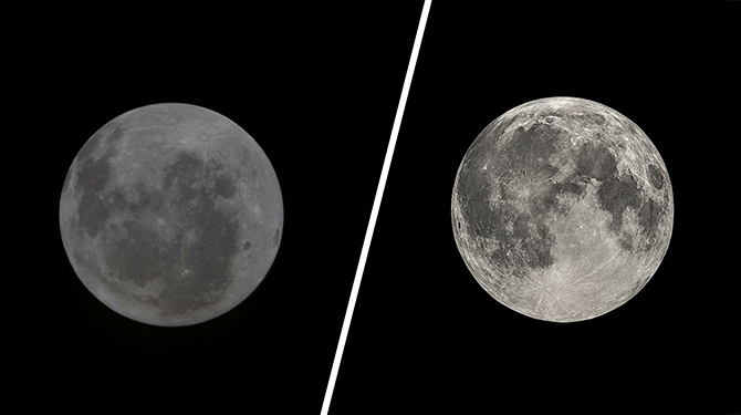 Conclusie NASA: achterkant maan lijkt heel erg op de voorkant