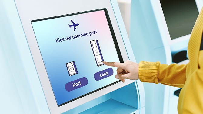 ‘Groene’ vliegtuigmaatschappij geeft passagier keuze tussen lange en korte boarding pass