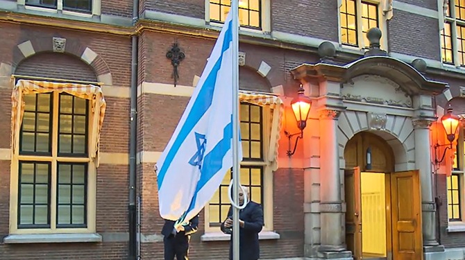Onovertroffen Nederland zet drama in Israël in recordtijd om in discussie over vlaggen