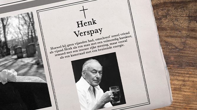 Man die beschrijvingen van speciaalbier schreef overleden