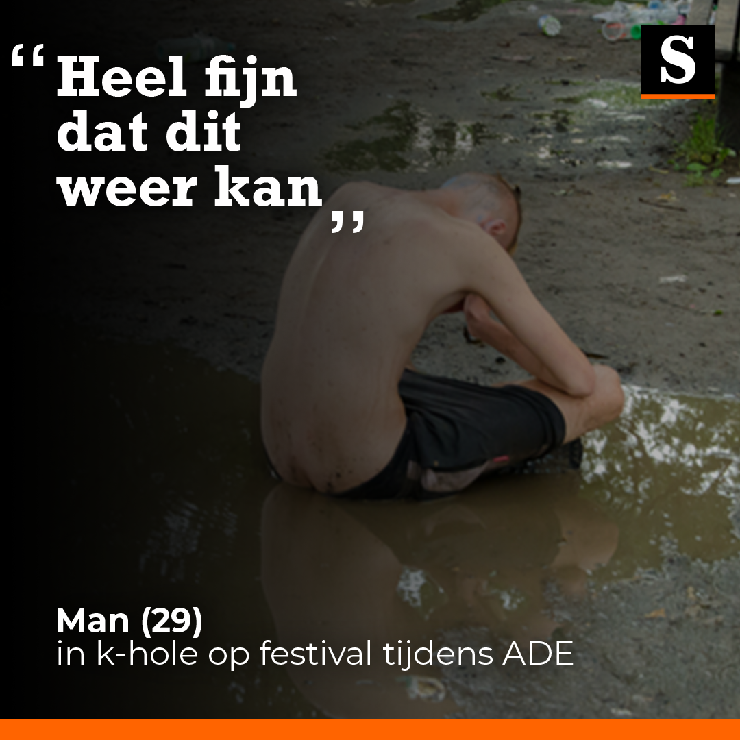 Quote: man in k-hole tijdens ADE