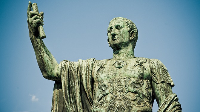 Onderzoek: Julius Caesar dacht meerdere keren per dag aan het Romeinse Rijk