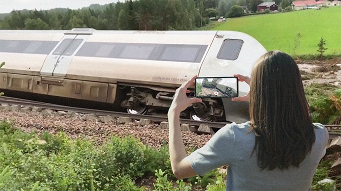 Nietsvermoedende vakantieganger Scandinavië inmiddels fulltime correspondent Rampen voor de NOS