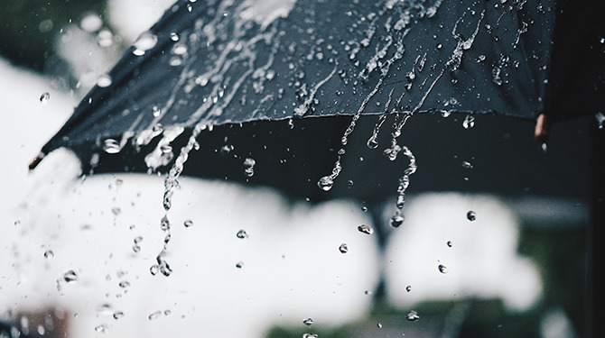 Weer in Nederland: druppels zo groot als regendruppels