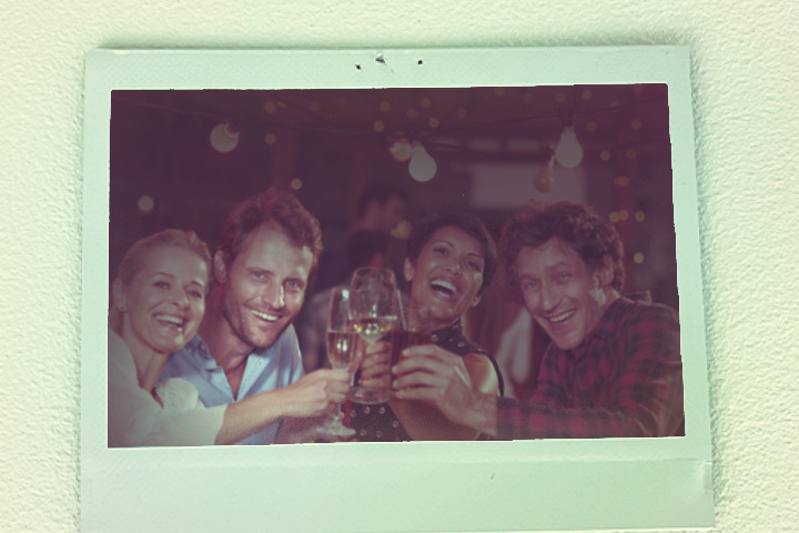 Oersaai avondje uit krijgt door polaroidfoto op Instagram tóch zweem van mysterie