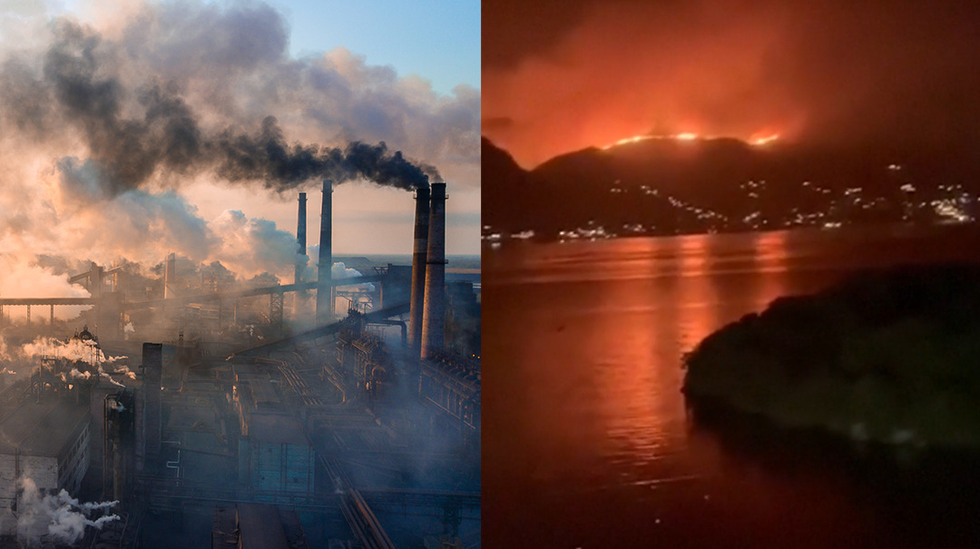 Klimaatverandering aangestoken