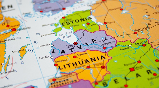 Dit zijn de 4 meest Baltische staten ter wereld