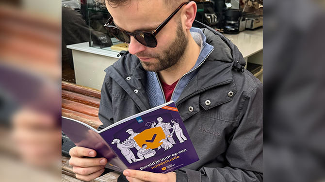 Boekenweek: Justin leest 'Bereid je voor op een noodsituatie'