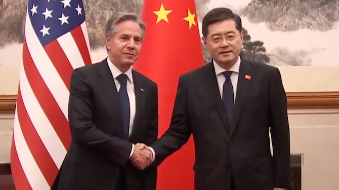 Taiwan dreigt met annexatie China na bezoek Blinken aan Peking