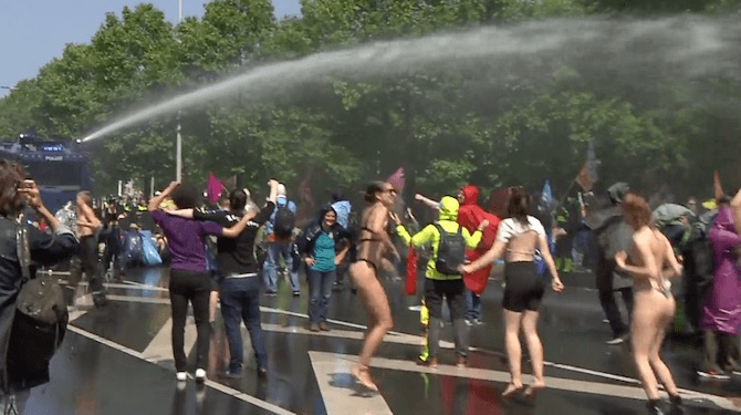 Tactiek grote uitstoters: het té warm maken voor klimaatprotesten
