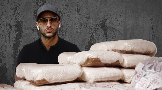 Ziyech poseert trots met 1300kg coke