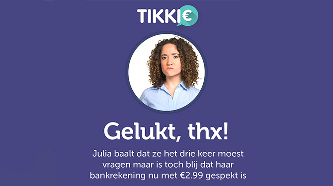 Tikkie introduceert realistische bedankjes na betaling