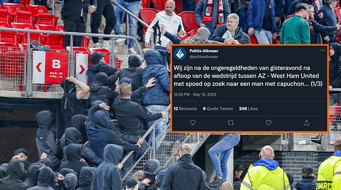Politie Alkmaar op zoek naar man met capuchon