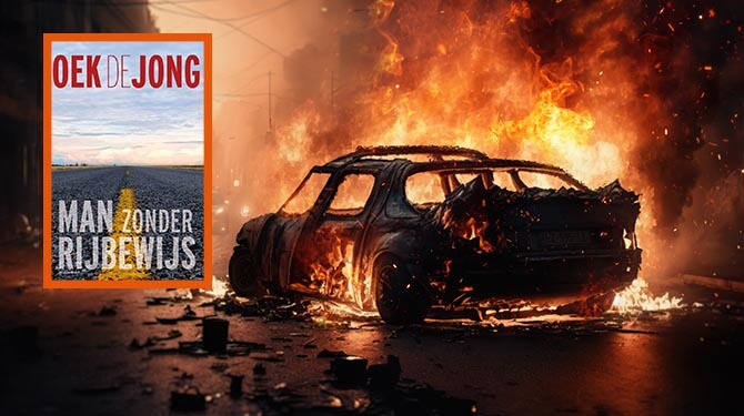 Oek de Jong-fans richten ravage aan in binnenstad Amsterdam na verlies Libris Literatuurprijs