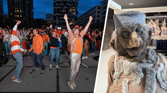 Nederlanders massaal juichend de straat op na beelden van 'doodzieke' Karbonkel
