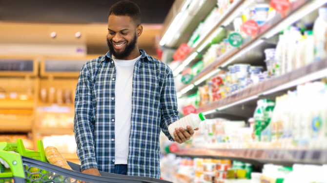 Man die hard wil gaan pakt koek met Nutri-score E