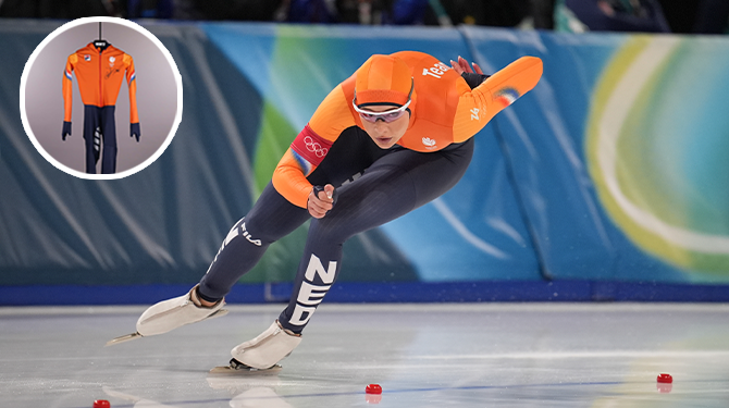 Koper schaatspak Jutta Leerdam moet wel ongelofelijke sportliefhebber zijn