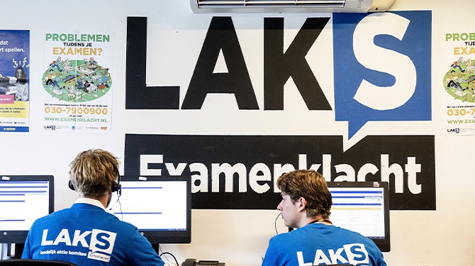 LAKS krijgt vandaag meer klachten binnen dan afgelopen 10 examenjaren bij elkaar