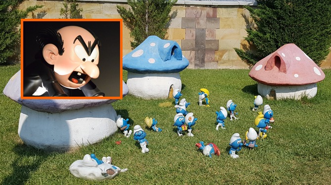 Toenadering tussen Gargamel en Smurfendorp na bemiddeling door China