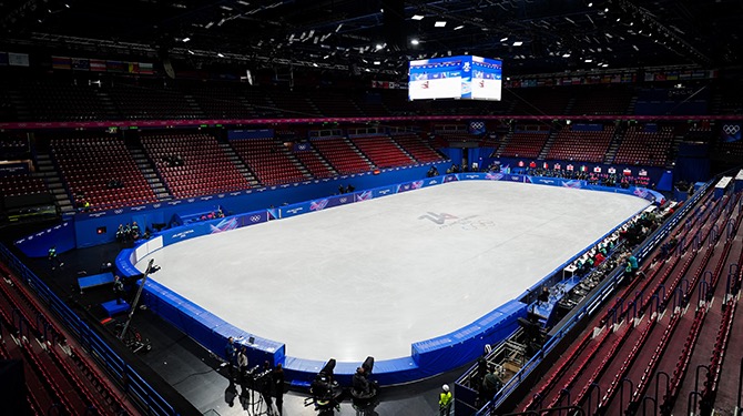 Medewerker Milanees shorttrackstadion heeft hele week Wilhelmus in z’n hoofd