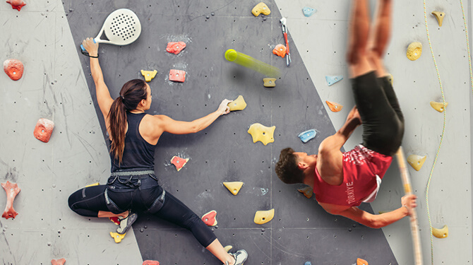De 5 leukste sporten om tijdens het boulderen te doen