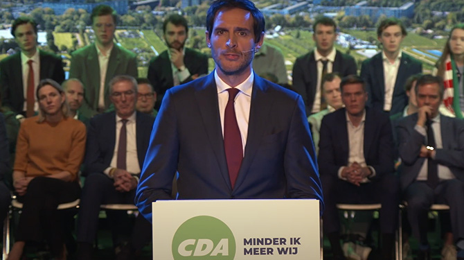 CDA gaat deze verkiezingen voor tweestrijd met zichzelf
