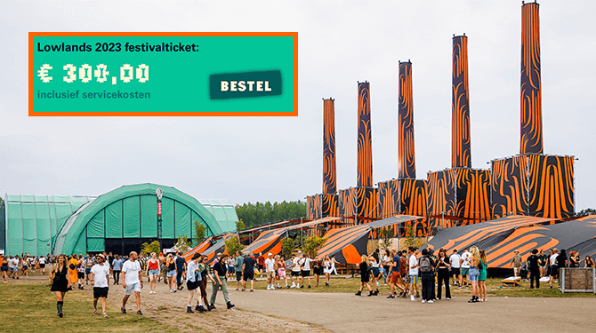 Ouders hebben nog tot 1 maart 2023 de tijd om hun kind belastingvrij een Lowlands-kaartje te schenken